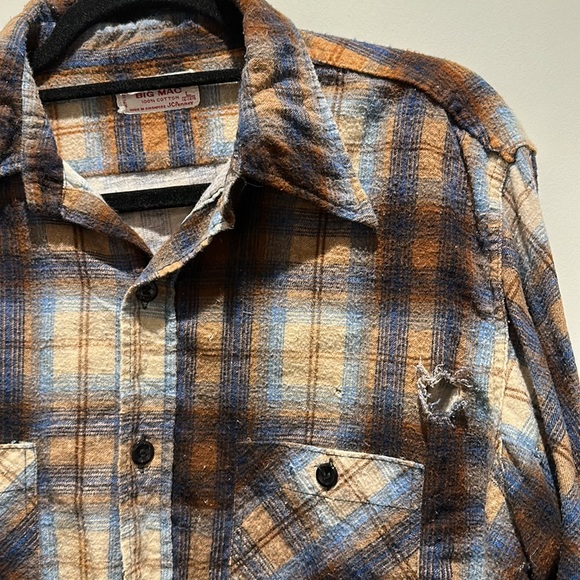 VINTAGE BIG MAC BRUSHED FLANNEL - Picture 3 of 4